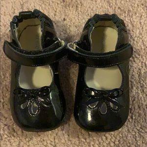 Robeez Black Patent Shoe